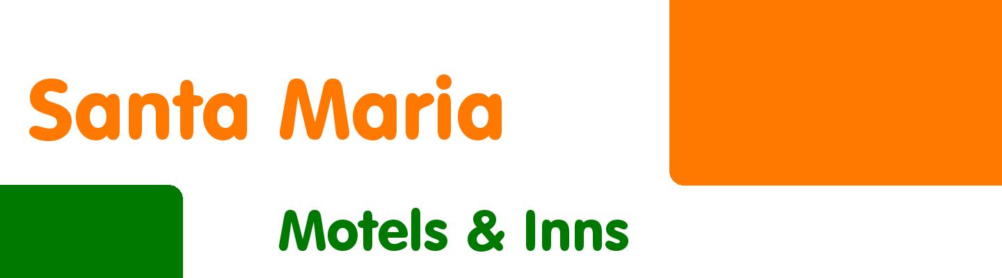 Best motels & inns in Santa Maria - Rating & Reviews